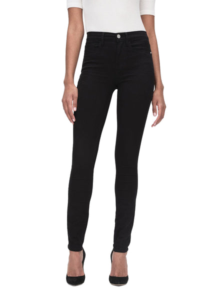 FRAME Le High Skinny Jeans - Film Noir