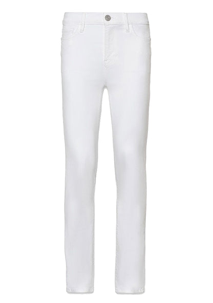 FRAME Le High Straight Jeans - Blanc