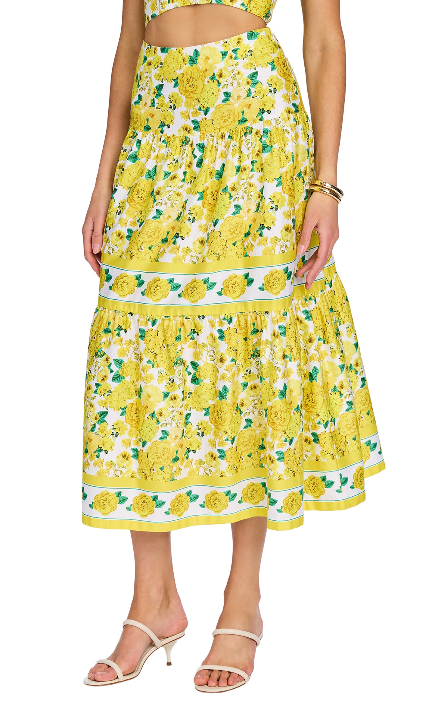 Generation Love Mondo Floral Poplin Skirt