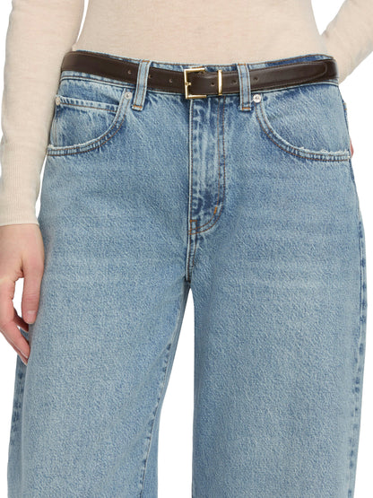 FRAME Low Slung Barrel Jeans - Dollhouse