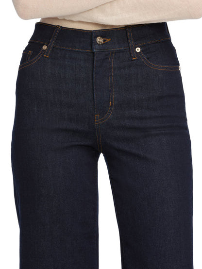 FRAME Le Slim Palazzo Crop Jeans - Rinse