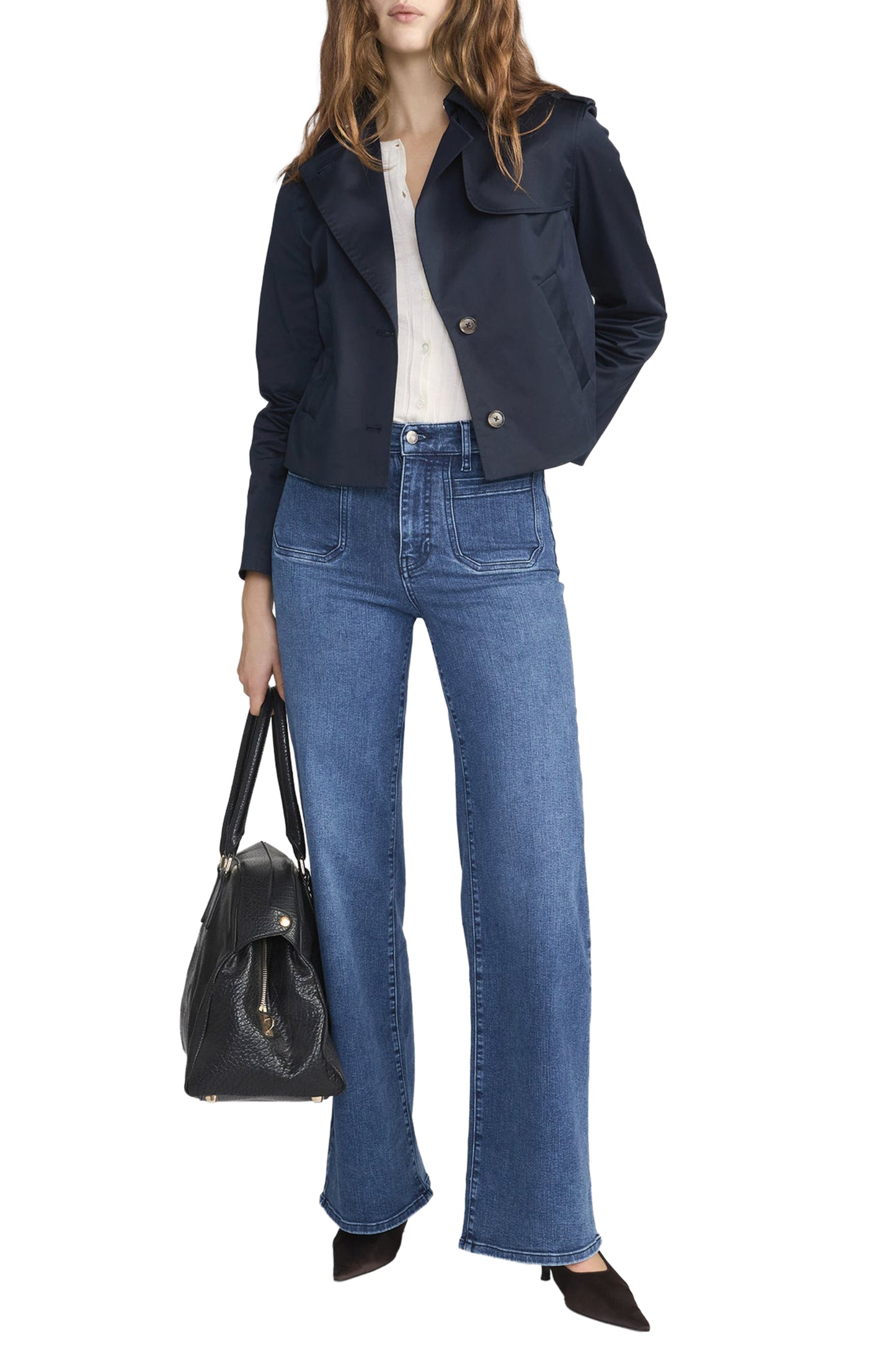 FRAME Le Slim Palazzo Modernist Pocket