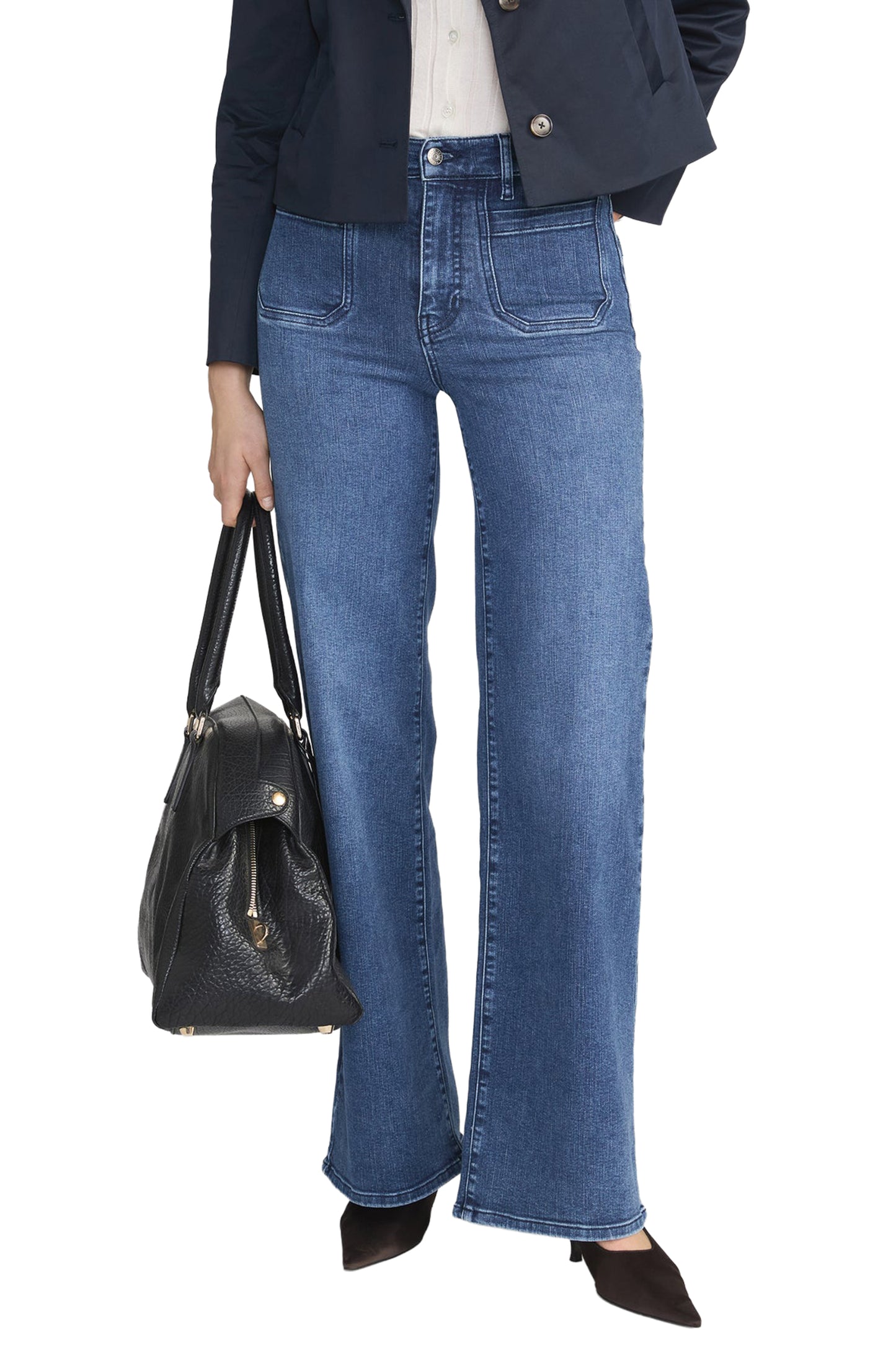 FRAME Le Slim Palazzo Modernist Pocket