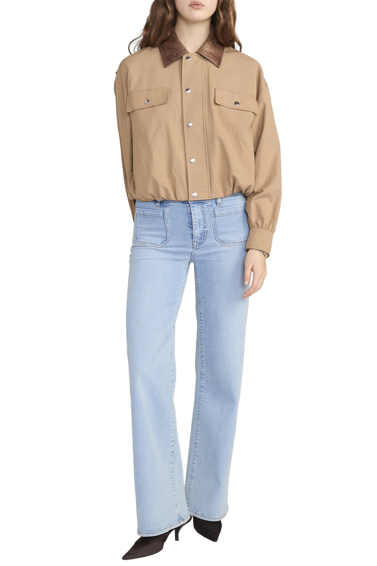 FRAME Le Slim Palazzo Modernist Pocket