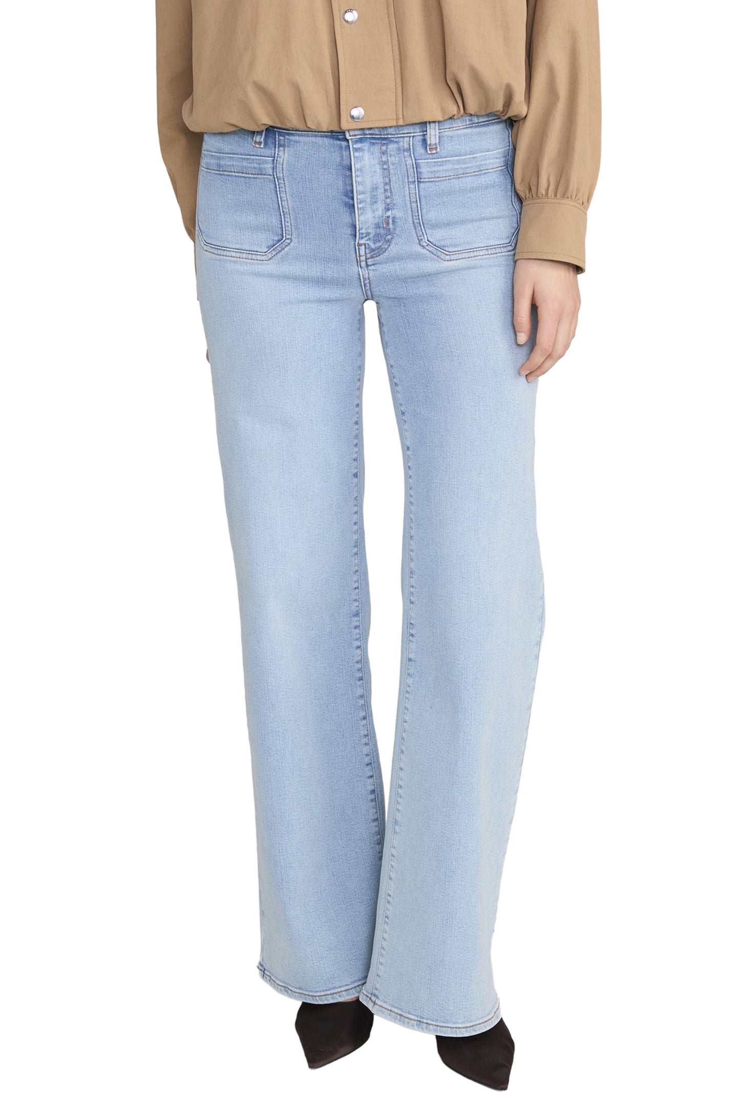 FRAME Le Slim Palazzo Modernist Pocket