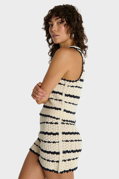 Nation Los Angeles Lucy Crochet top