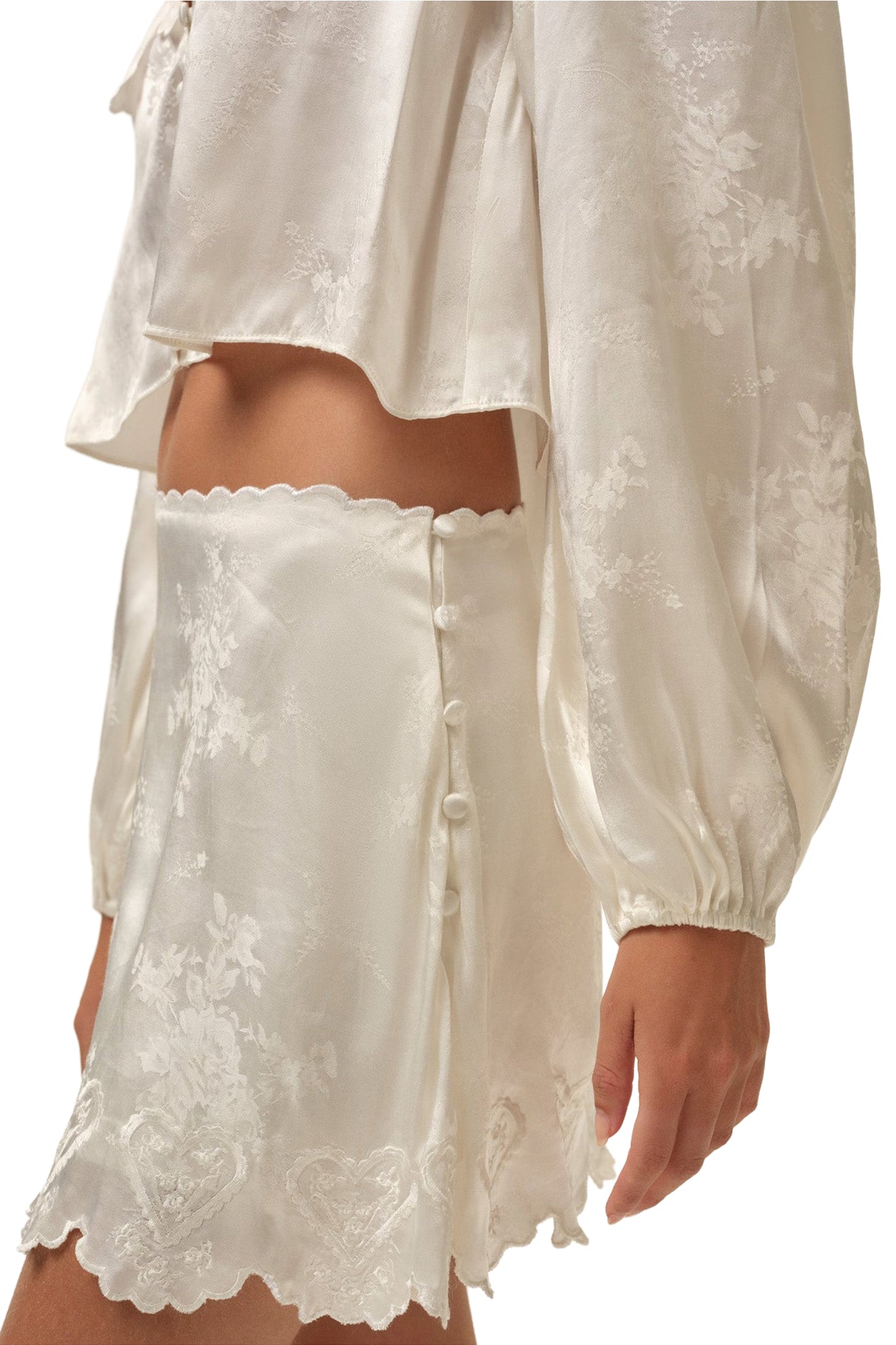 For Love & Lemons Locked Hearts Skort