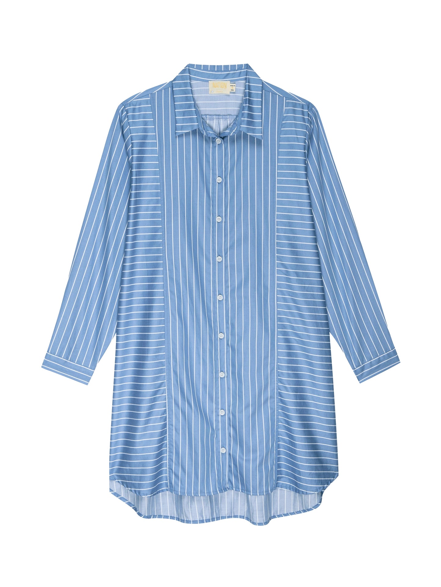 Nation LTD Marni Oversized Button Up Dress