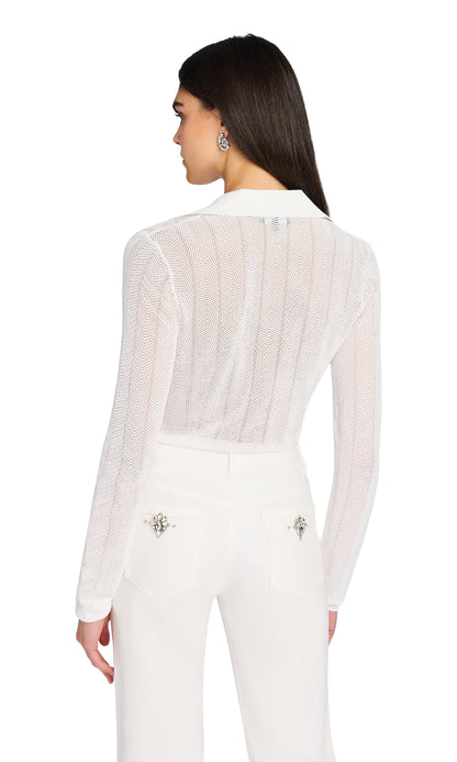 Generation Love Megan Pointelle Cardigan