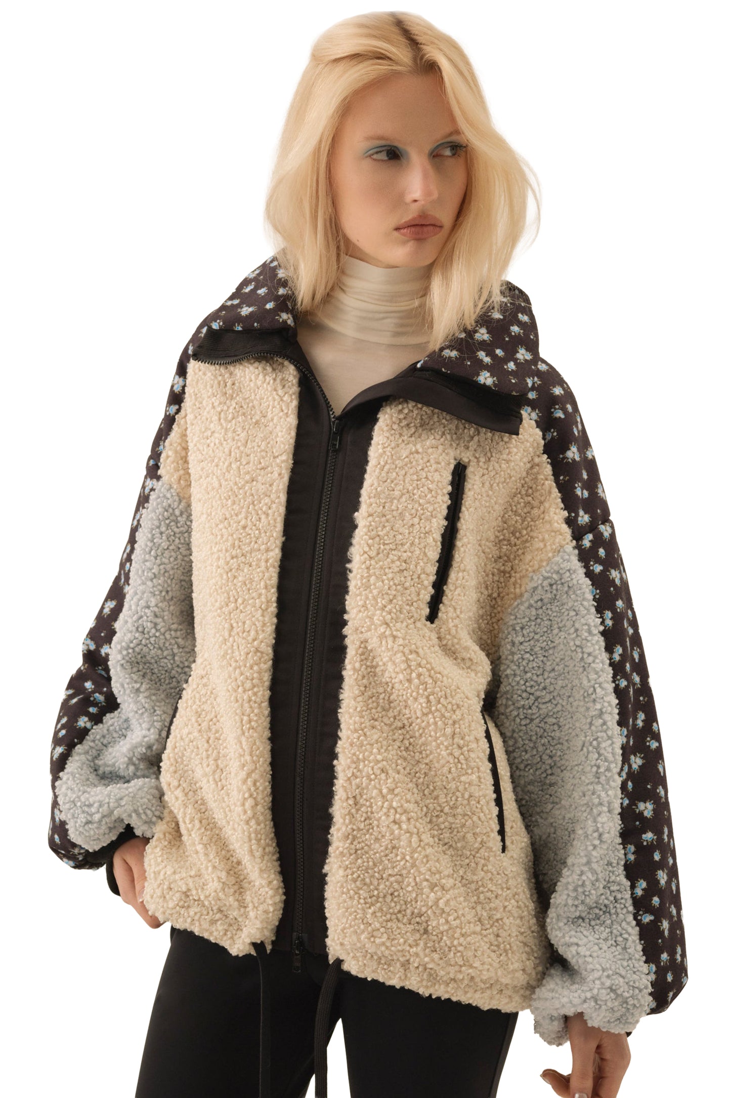 For Love & Lemon Maisie Collared Jacket