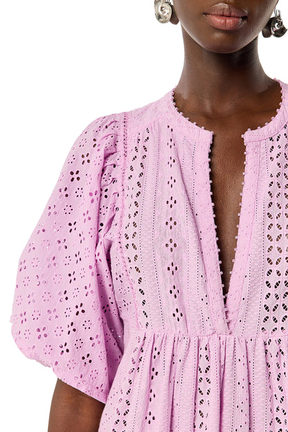Poupette St Barth Aria Eyelet Dress