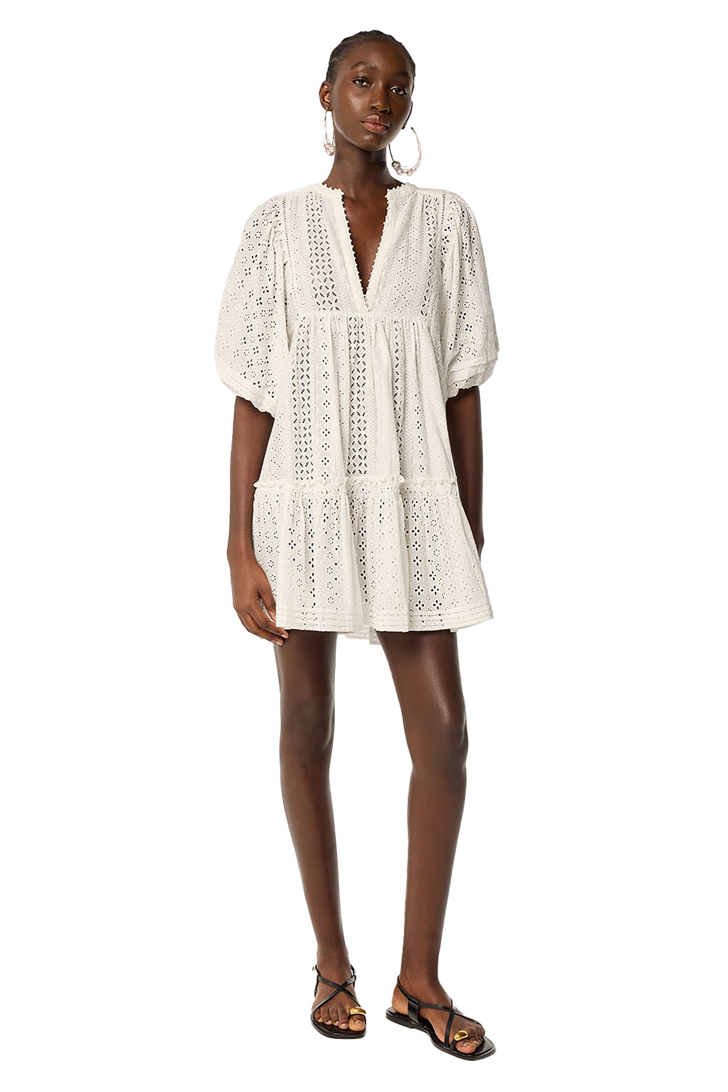 Poupette St Barth Aria Eyelet Dress