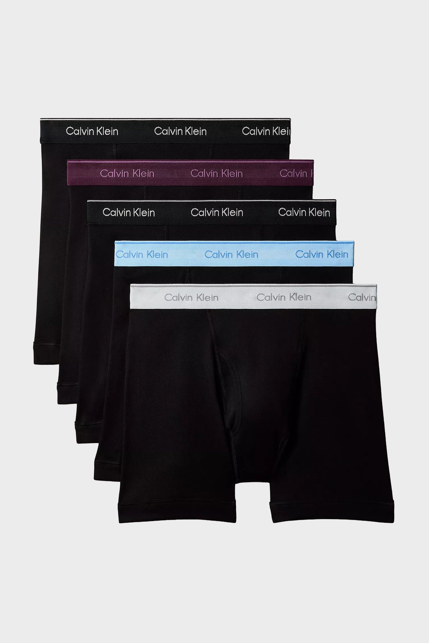 Calvin Klein Mens Cotton Classics 5-Pack Boxer Brief