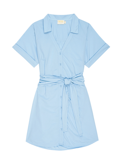 Nation LTD Nida Wrapped Button Up Shirt Dress