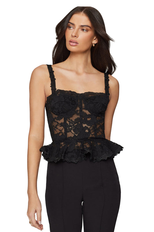 Generation Love Nicole Mesh Lace Bustier