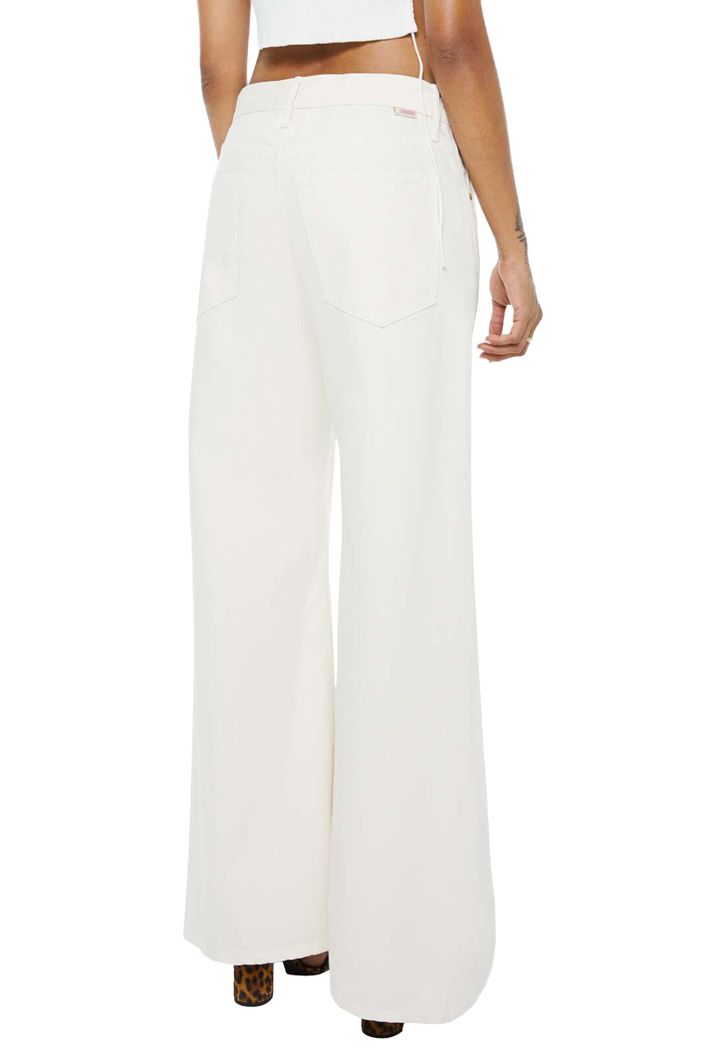 MOTHER PETITES The Lil Lemon Twist Sneak - Natural