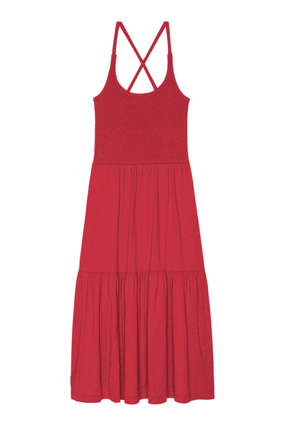 Nation LTD Penelope Cross Back Midi Dress