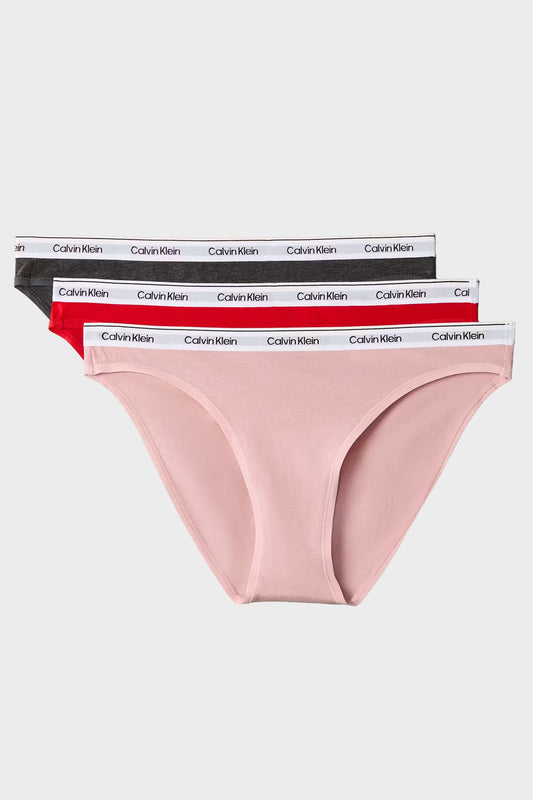 Calvin Klein Icon Logo 3 Pack Bikini Briefs
