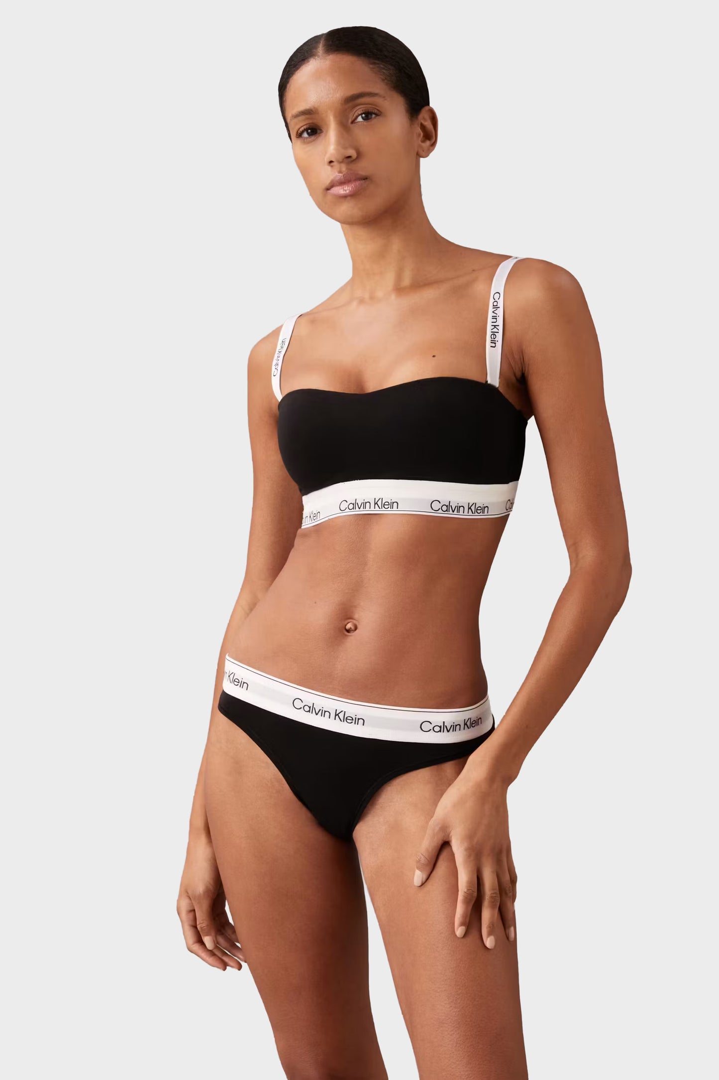 Calvin Klein Icon Cotton Modal Lightly Lined Bandeau Bralette