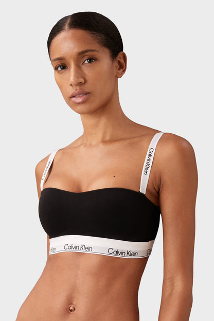 Calvin Klein Icon Cotton Modal Lightly Lined Bandeau Bralette