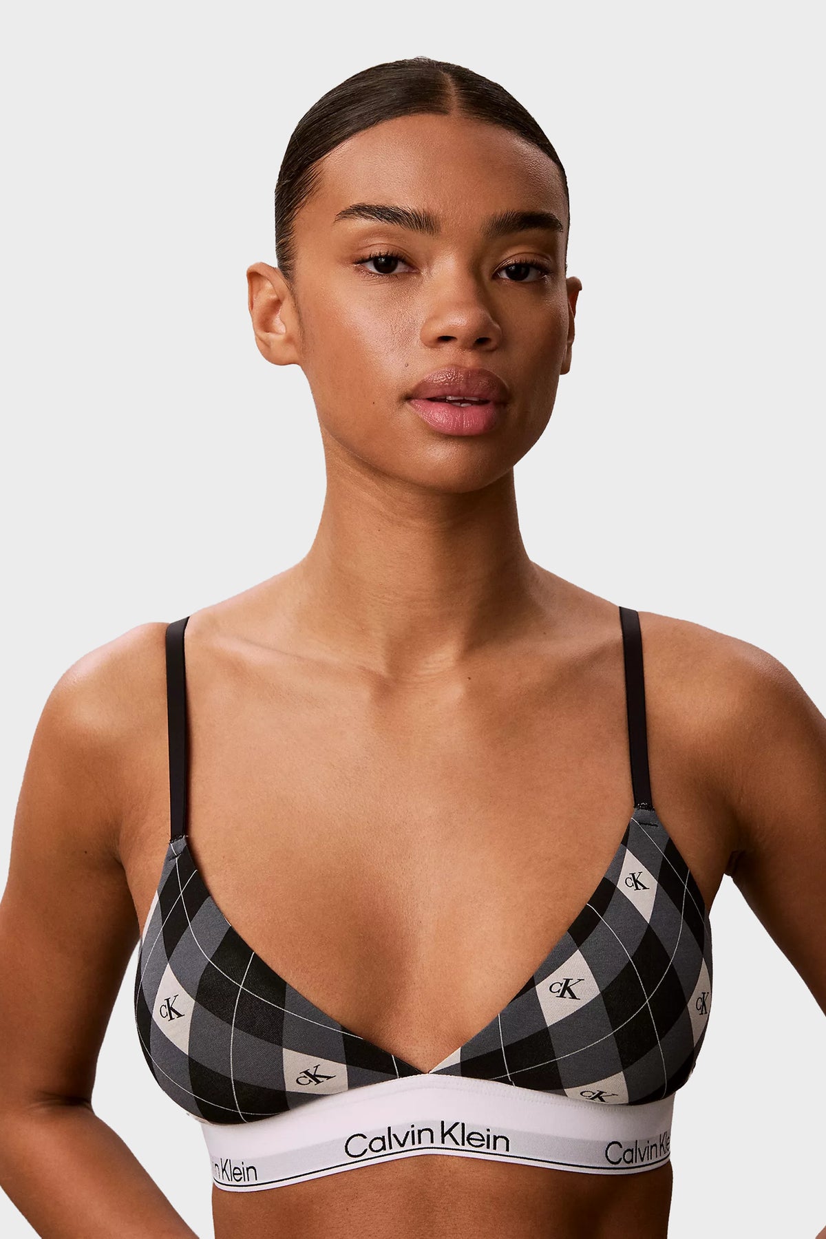 Calvin Klein Icon Cotton Modal Lightly Lined Triangle Bralette