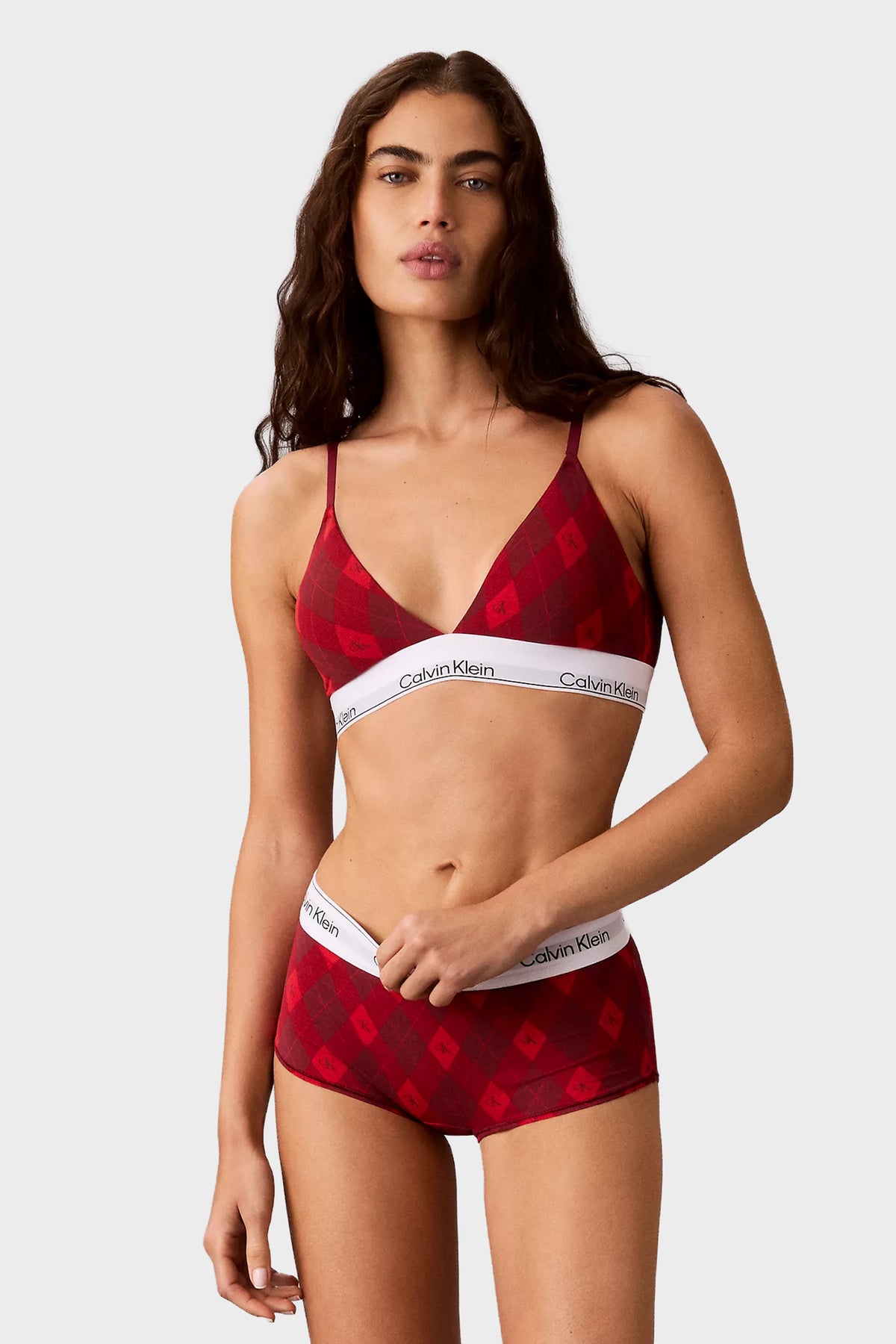Calvin Klein Icon Cotton Modal Lightly Lined Triangle Bralette