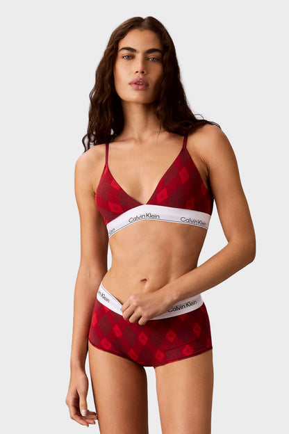 Calvin Klein Icon Cotton Modal Lightly Lined Triangle Bralette