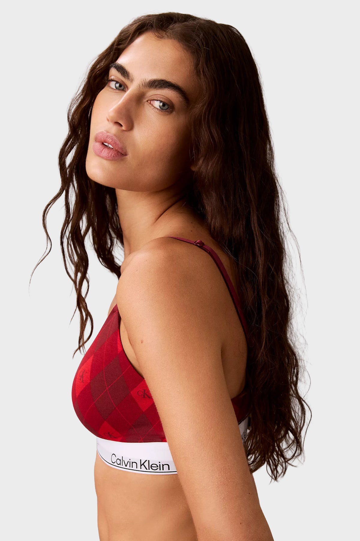 Calvin Klein Icon Cotton Modal Lightly Lined Triangle Bralette