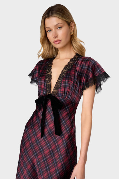 Cami NYC Sandie Silk Midi Dress