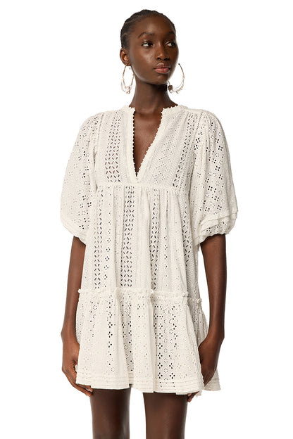 Poupette St Barth Aria Eyelet Dress