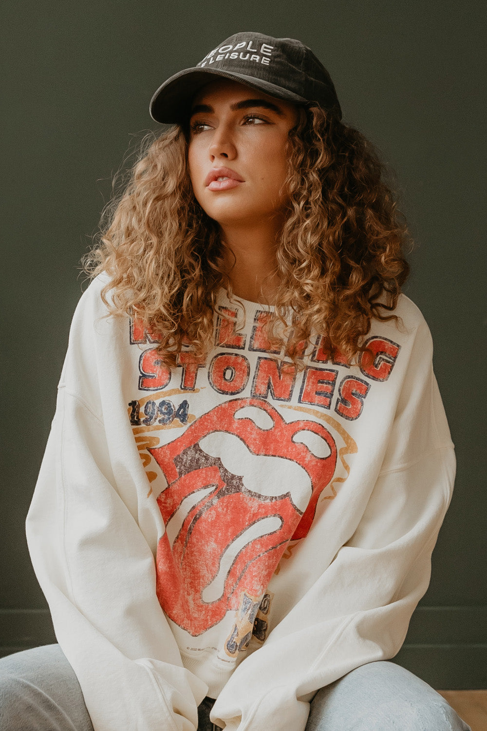 PEOPLE OF LEISURE Rolling Stones 1994 Voodoo Lounge Sweatshirt