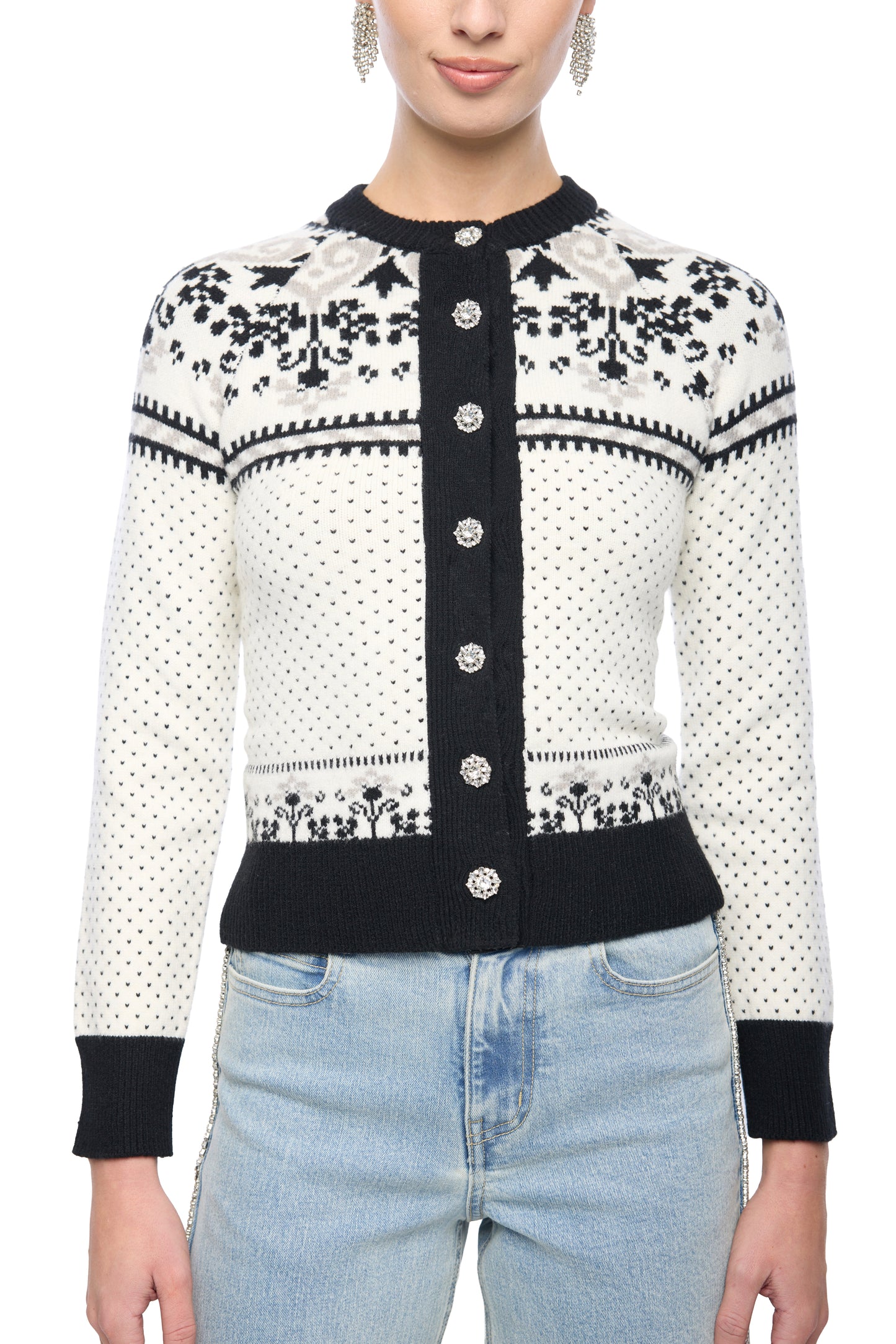 Generation Love Sade Fairisle Cardigan
