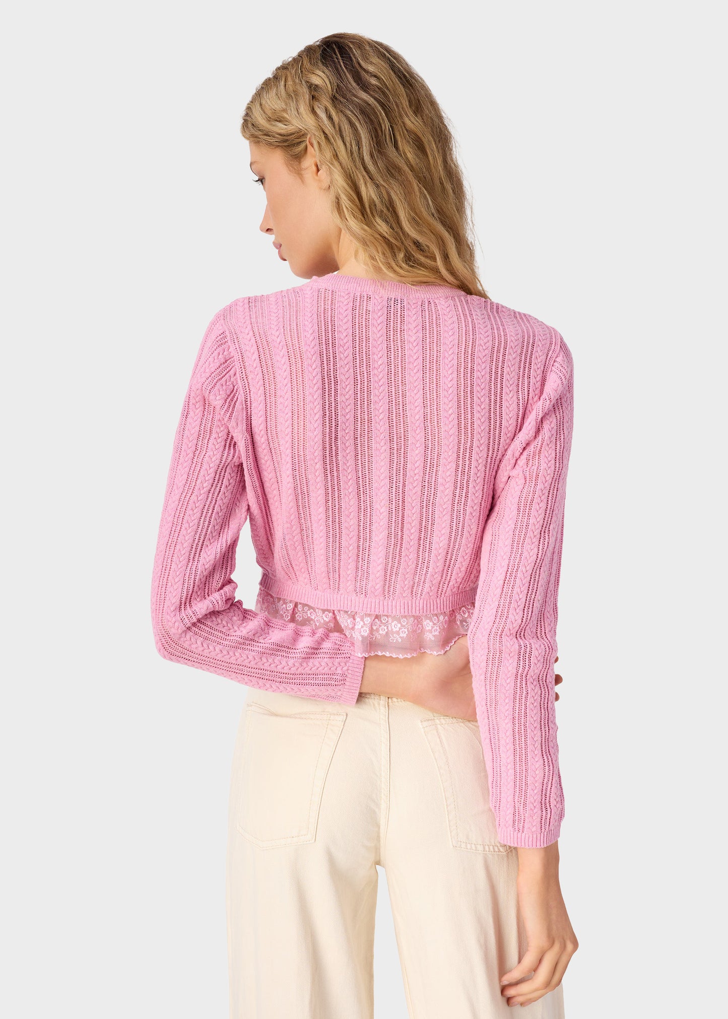 Cami NYC Pedra Pointelle Cardigan
