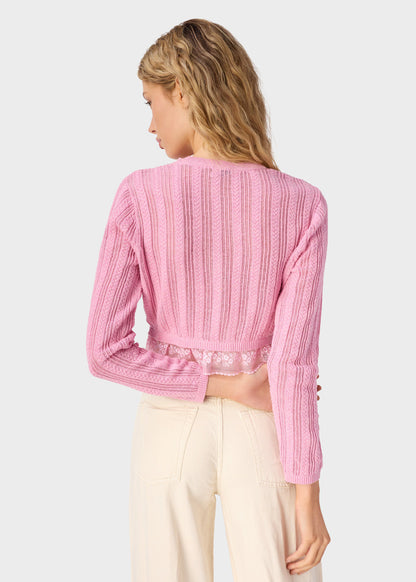 Cami NYC Pedra Pointelle Cardigan
