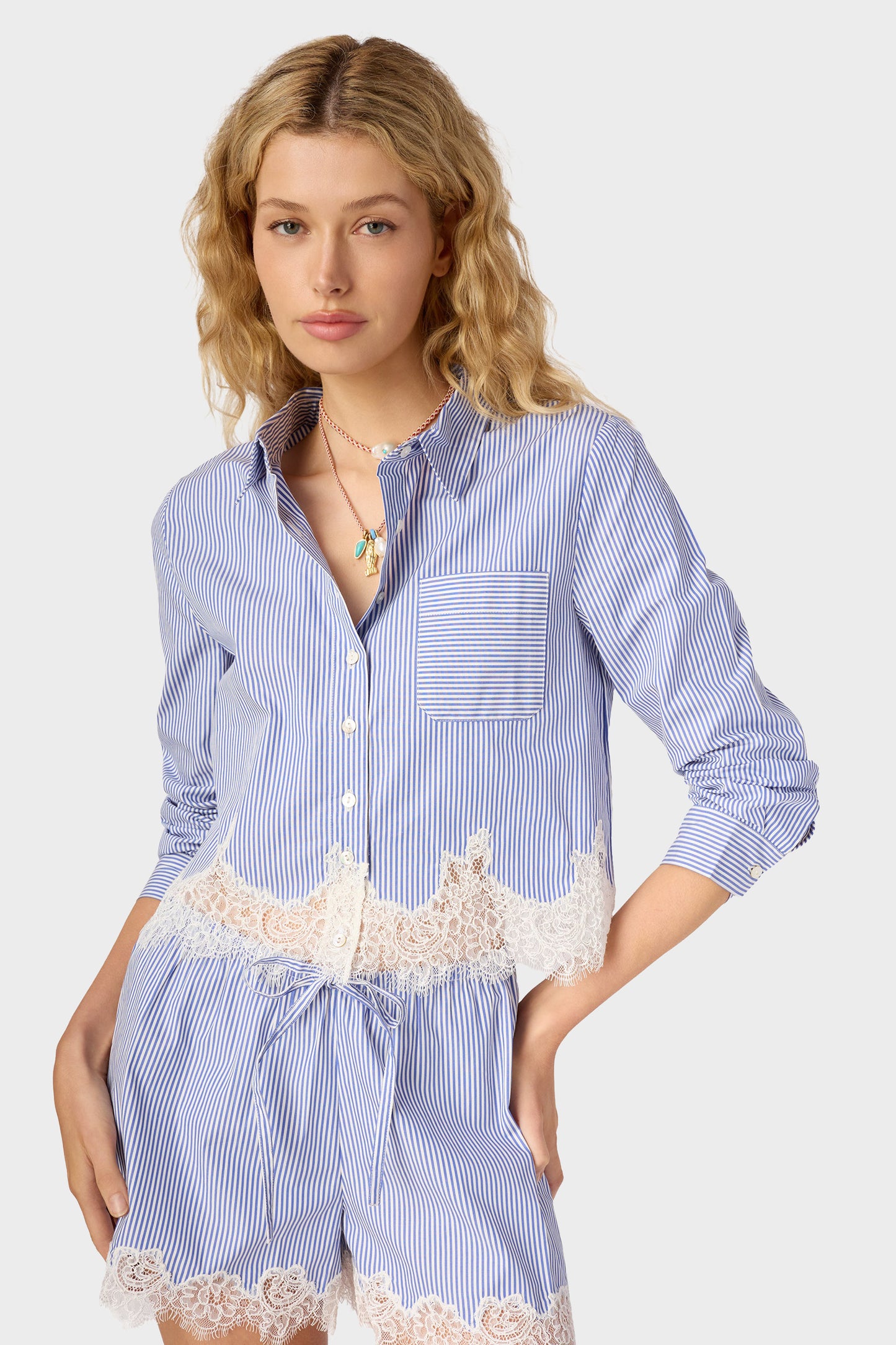 Cami NYC Luisa Cropped Button Down
