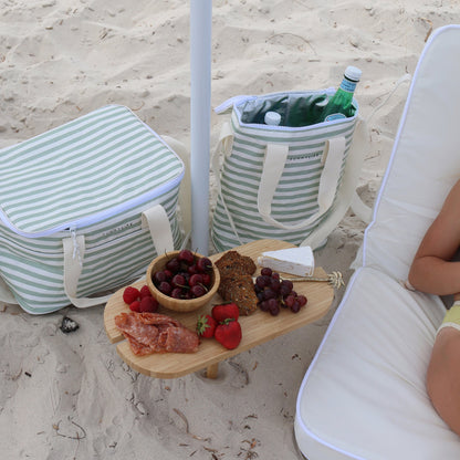 Sunnylife Cooler Bag - Sea Sage Stripe