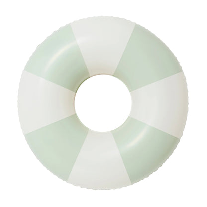 Sunnylife Tube Pool Ring - The Vocal Soft Olive Stripe