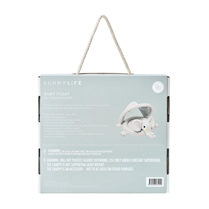 Sunnylife Baby Float - Eli the Elephant Grey