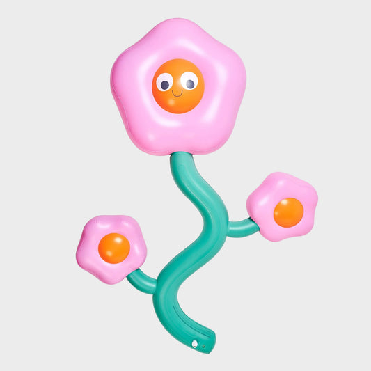 Sunnylife Inflatable Giant Sprinkler - Poppy The Peach Pink Flower