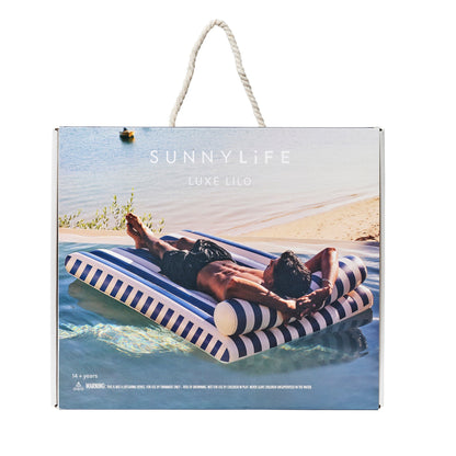 Sunnylife Luxe Lilo - Marine Stripe
