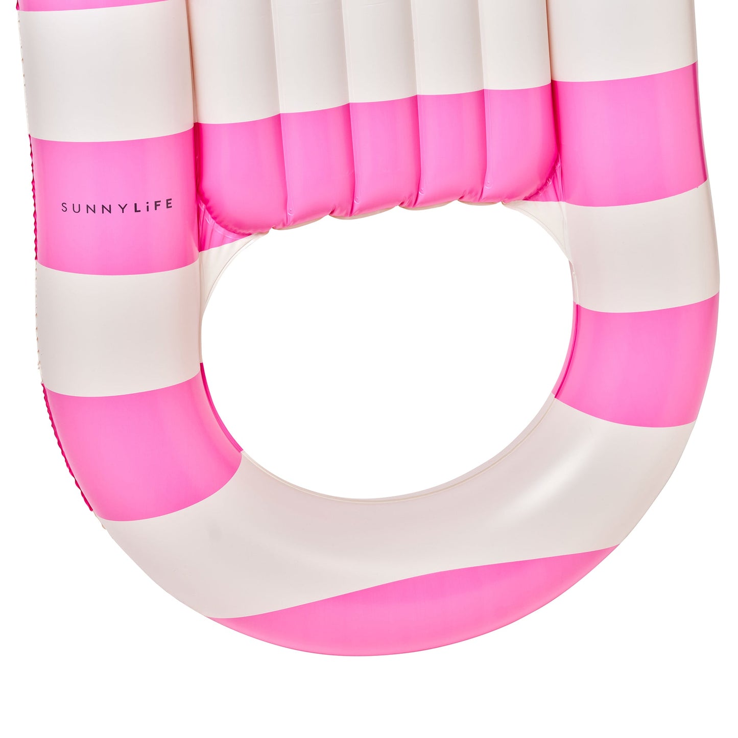 Sunnylife Laze & Lounge Float - Pool Party Magenta Stripe