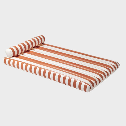 Sunnylife Luxe Lilo - Tierra Clay Stripe