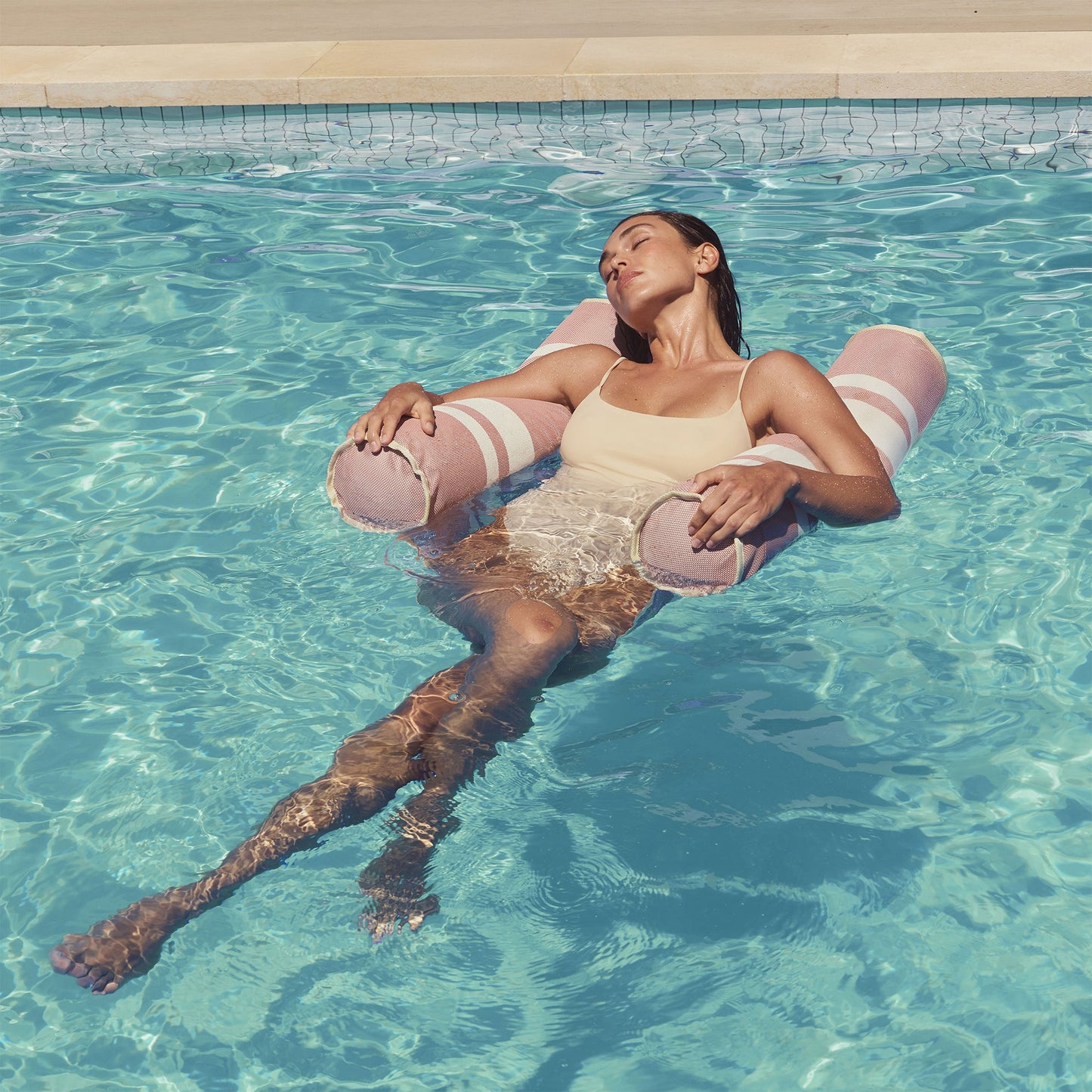 Sunnylife Hammock Float - Clay Stripe