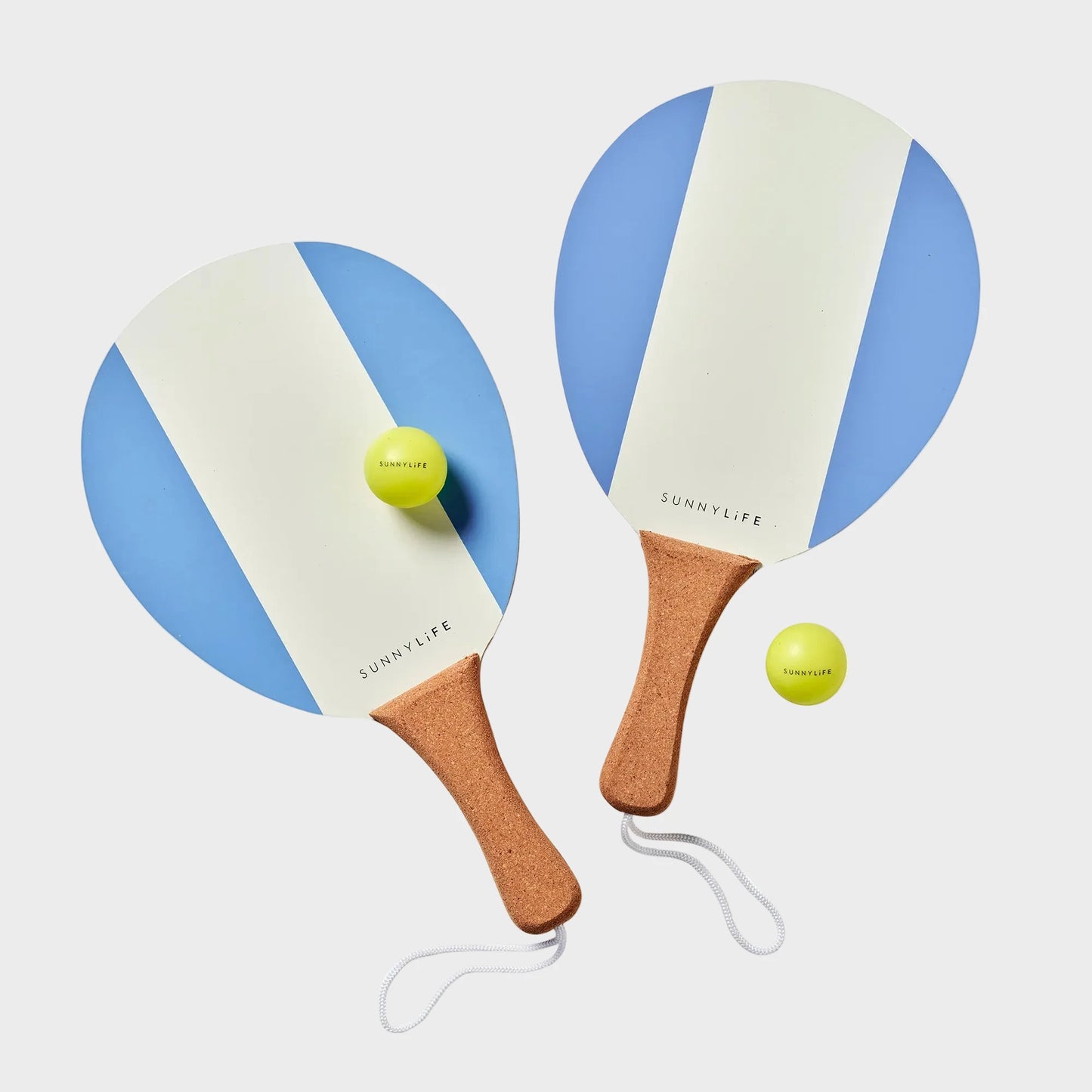 Sunnylife Vintage Beach Paddles - La Mer Med Blue