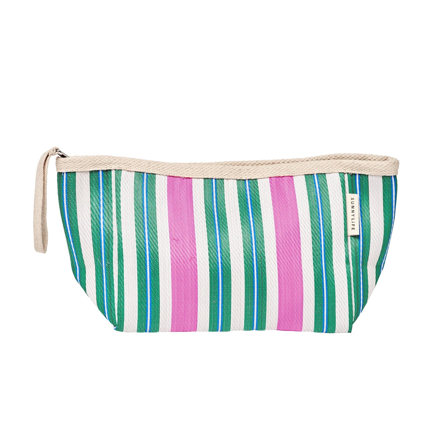 Sunnylife Waterproof beach bag - Seagrass Green Multi