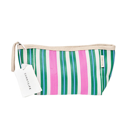 Sunnylife Waterproof beach bag - Seagrass Green Multi