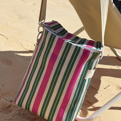 Sunnylife Cooler Drink Bag - Seagrass Green Multi
