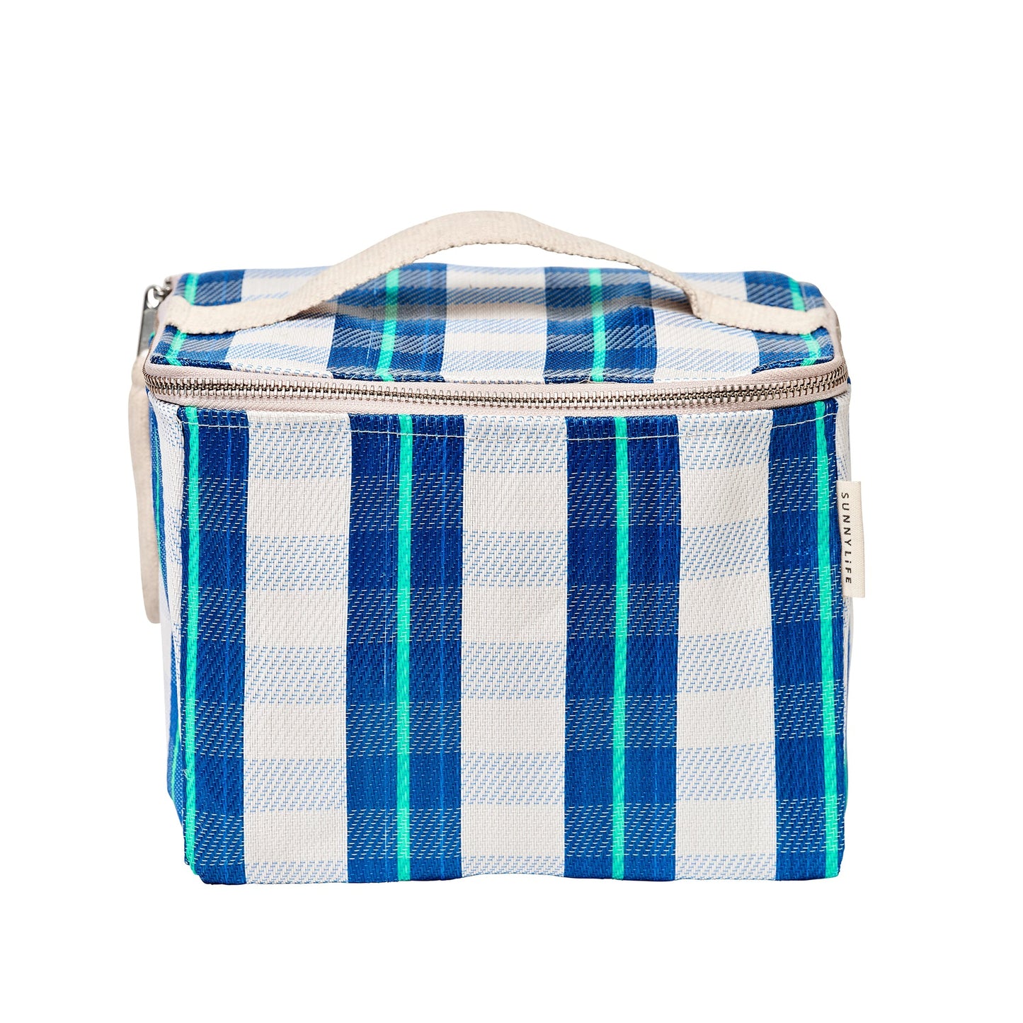 Sunnylife Cooler Lunch Bag - La Mer Blue Neon