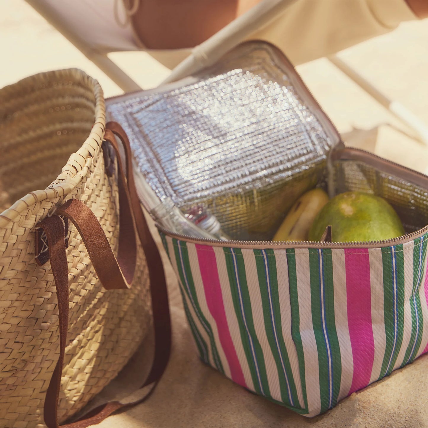 Sunnylife Cooler Lunch Bag - Seagrass Green