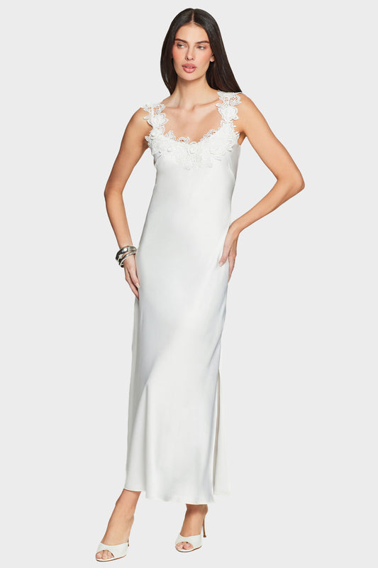 Generation Love Lala Hammered Lace Combo Dress